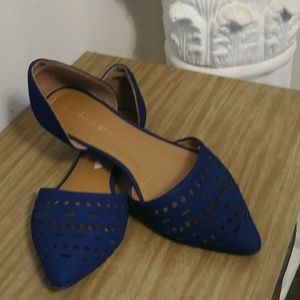 Madden Girl Shoes - Madden Girl Navy Flats Madden Girl Shoes - Madden Girl Navy Flats